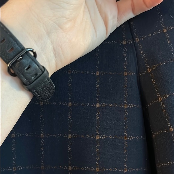 Amanda & Chelsea Black Checkered Straight Leg Pants - Picture 2 of 5